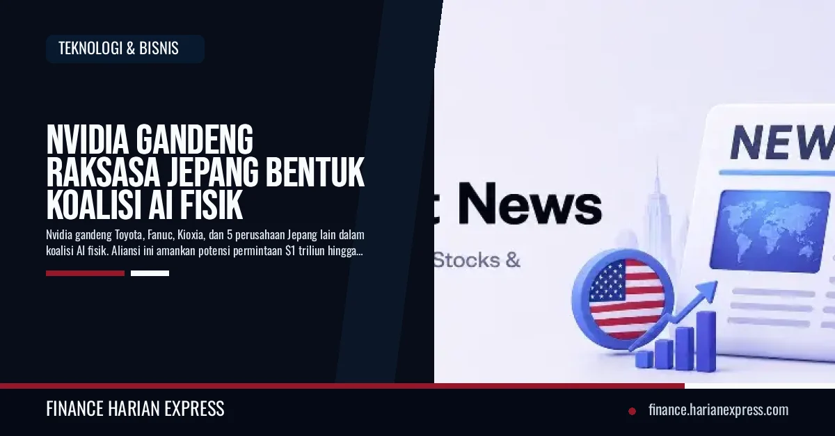 Nvidia Gandeng Raksasa Jepang Bentuk Koalisi AI Fisik