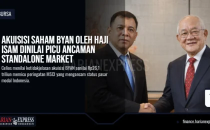 Akuisisi Saham BYAN Oleh Haji Isam Dinilai Picu Ancaman Standalone Market