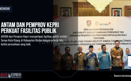 ANTAM dan Pemprov Kepri Perkuat Fasilitas Publik