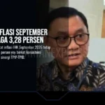 BI Sebut Inflasi September 2026 Terjaga 3,28 Persen