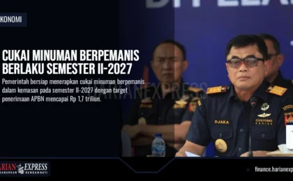 Cukai Minuman Berpemanis Berlaku Semester II-2027