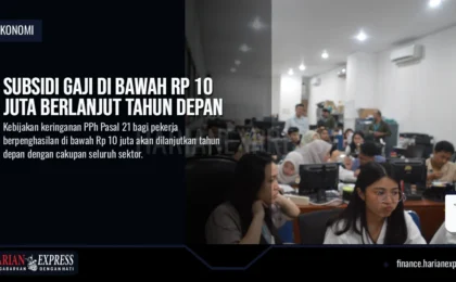 Subsidi Gaji di Bawah Rp 10 Juta Berlanjut Tahun Depan