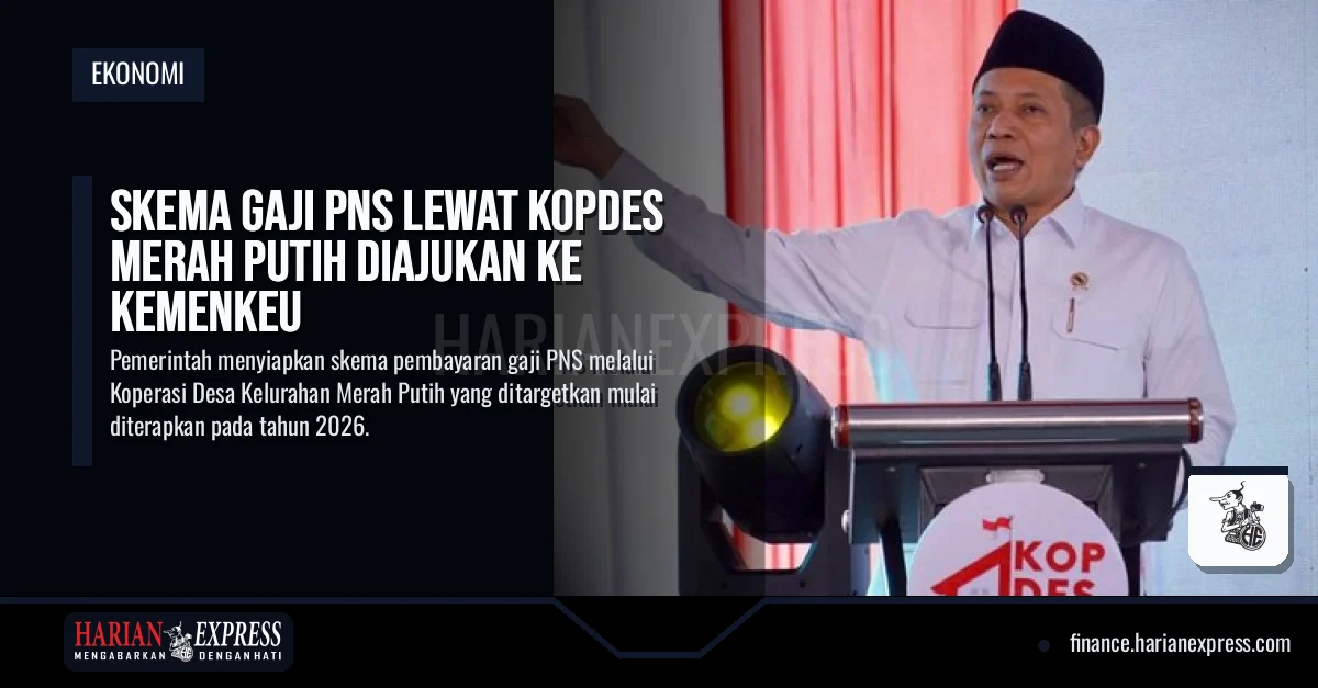 Skema Gaji PNS Lewat Kopdes Merah Putih Diajukan ke Kemenkeu