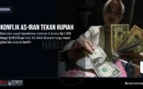 Konflik AS-Iran Tekan Rupiah